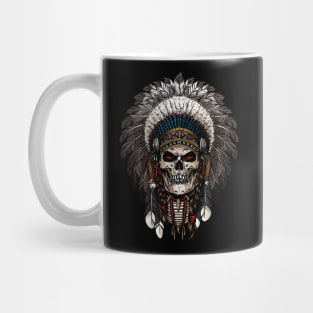 Skull head apache Mug